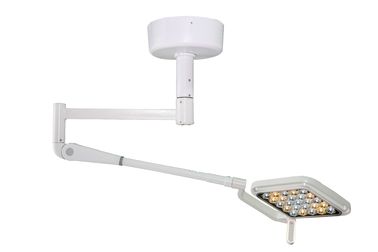 医院のための天井によって取付けられる携帯用外科ライト2色LED作動ランプ
